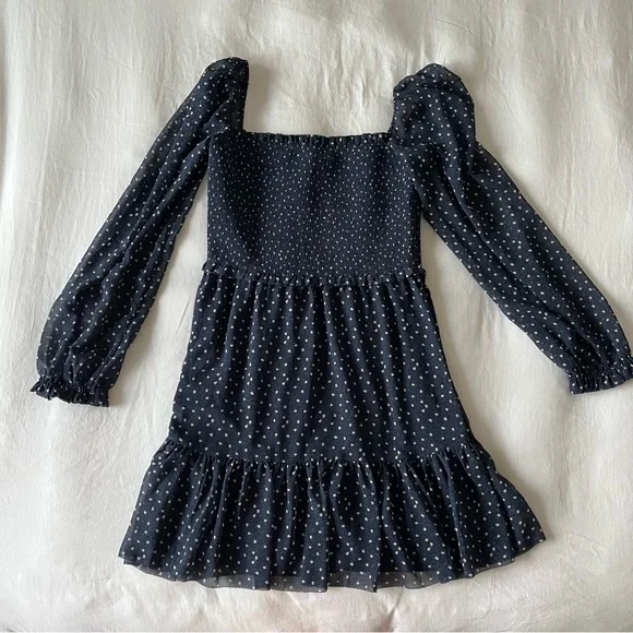 Wilfred Tempest Dress Navy Print - Picture 1 of 16